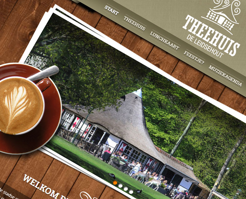 leidsehout,leiden,horeca,webdesign